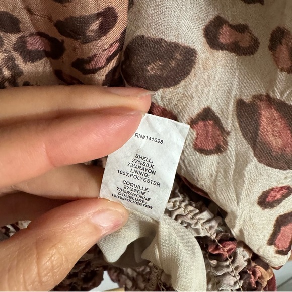 Ramy Brook New York Leopard Print Sleeveless Top Size Large - Picture 8 of 13